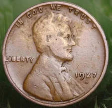 1927-D Lincoln Wheat Cent Penny “Best Value On eBay “ FAST SHIPPING