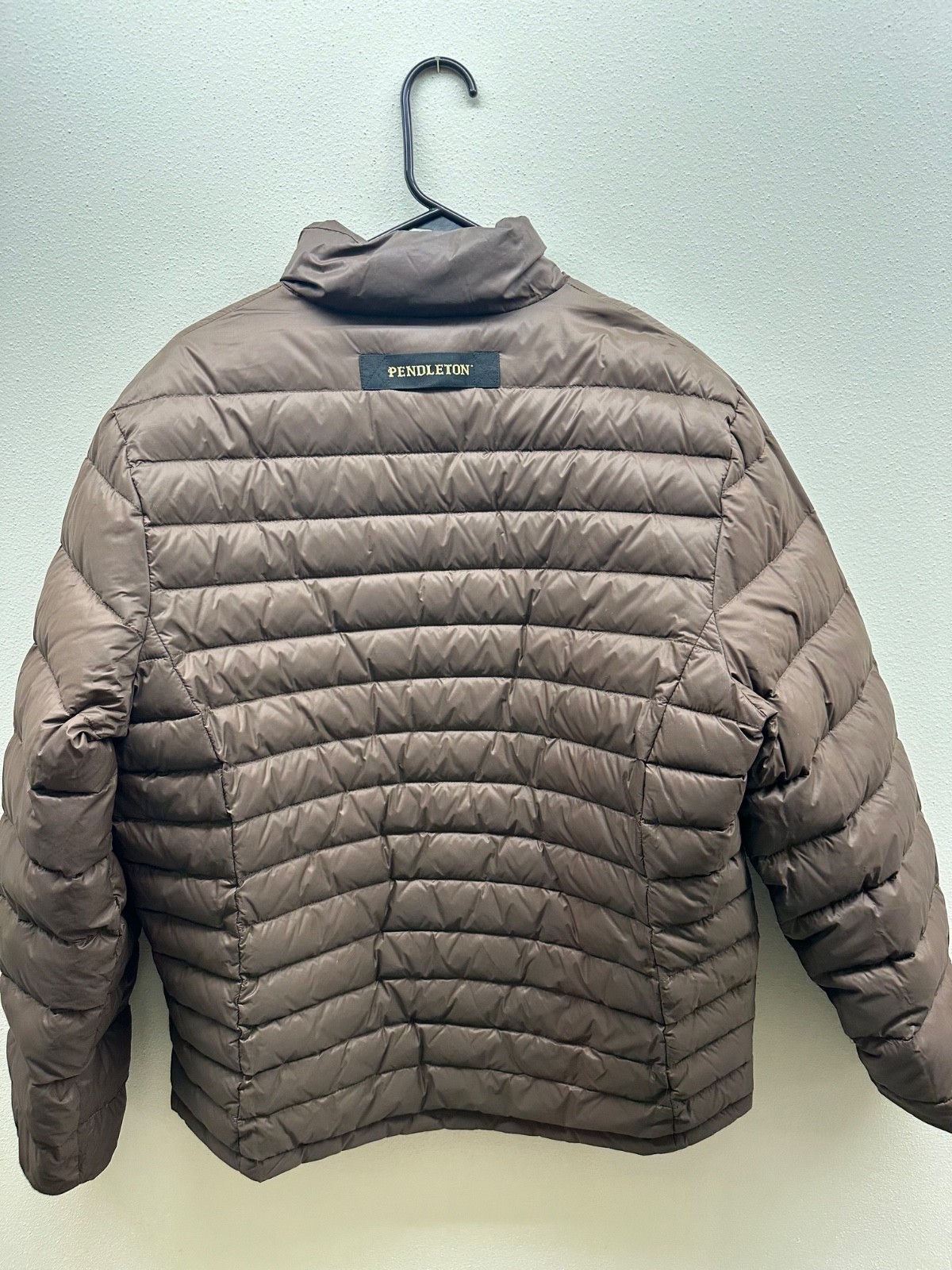 PENDLETON Size Large Down Filled Reversible Mens … - image 4