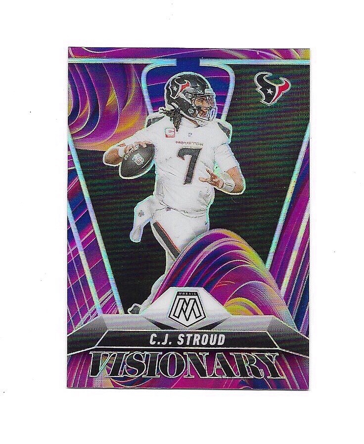 2025 Panini Mosaic C.J. CJ Stroud Visionary Case Hit SSP #11 Houston Texans