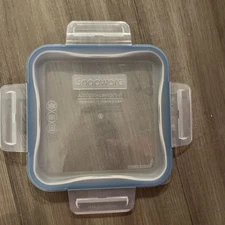 Pyrex Snapware Plastic Storage Lid Replacement 6.5 x 6.5  inch Square