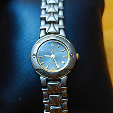Citizen Quartz Women's Dress Watch Blue Dial Silver Tone Metal Bracelet 22.9mm