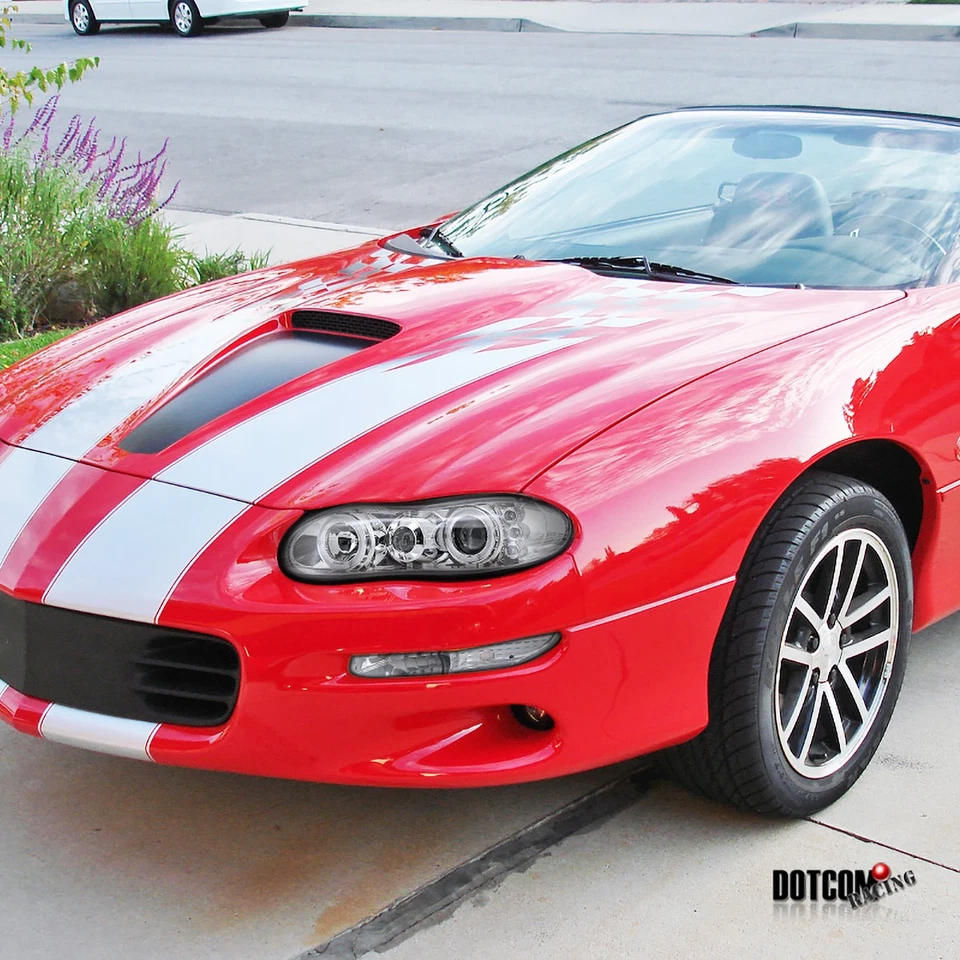 Fit 1993-2002 Chevrolet Camaro Front Bumper Signal Lights Parking Driving Lamps Foto 2 de 4