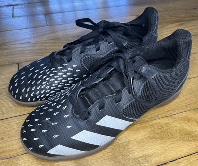 Addidas Predator X Speedflow .1 FG Black W/  Raindrops Size 5