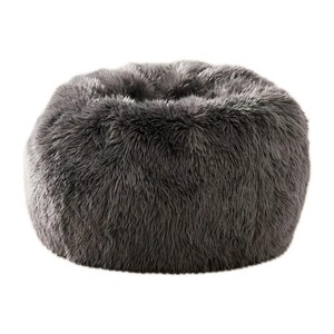 Pottery Barn Faux Real Fur Bean Bag 41” Large