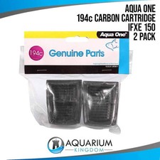 25194C Aqua One Carbon Cartridge 194c - 2 Pack - IFXE 150 Aquarium Filters