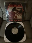 Metallica Kill 'Em All Silver Megaforce US First Pressing 1983 VG Vinyl Only