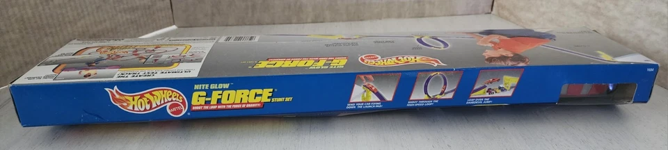 Hot Wheels Nite Glow/G-Force Stunt Set 1997 sellado de fábrica Foto 3 de 4