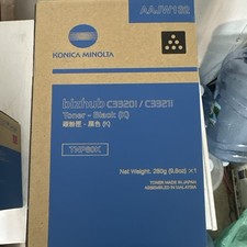 Konica Minolta TNP80K AAJW132 Genuine Black Laser Toner bizhub C3320i/C3321i