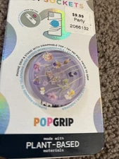 PopSockets PopGrip Phone Grip & Stand - Purple Fields flower swap top