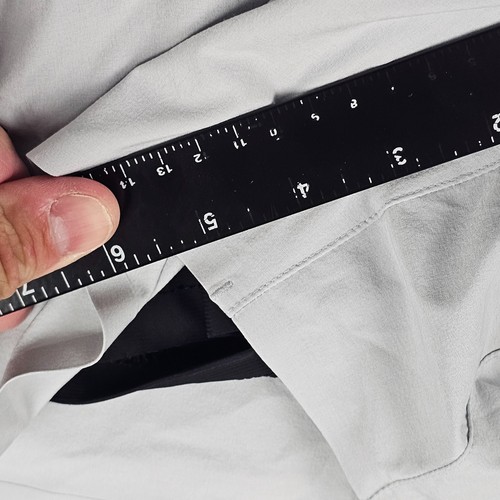 Ten Thousand The Session Shorts Uomo Grigio Medio 5" Cuciture Interne Allenamento Palestra - Foto 7 di 11