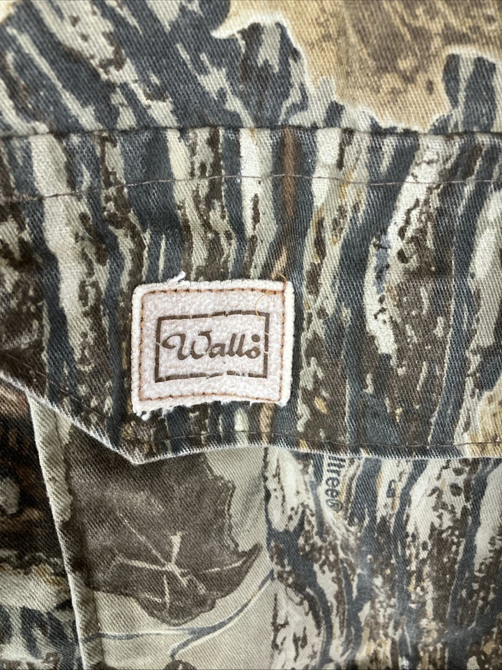 Walls Blizzard Pruf Hunting Coat Mens 2XL Realtree Camouflage Vintage USA - Image 2 of 4