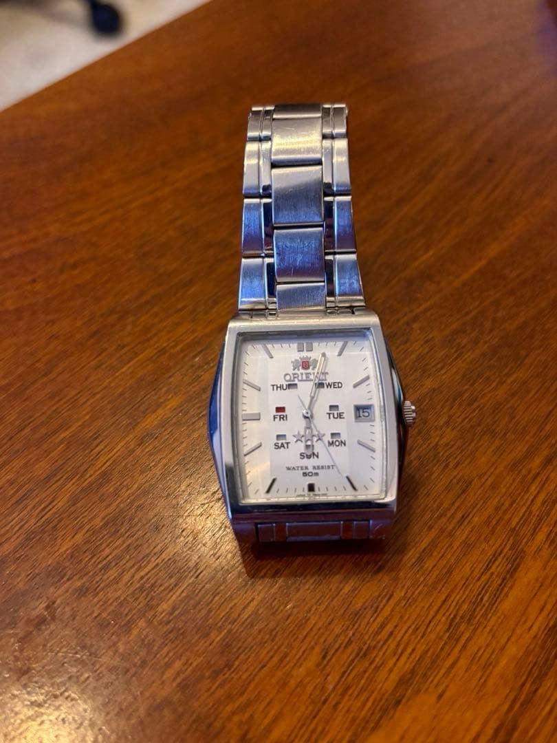 Rare ORIENT Orient Three Star Square (Automatic) … - image 1