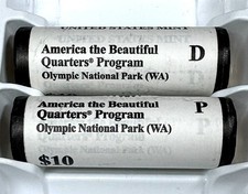 2011 Olympic National Park US Mint P & D Rolls - ATB