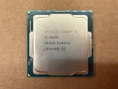 Intel Core i5-8600 3.10GHz SR3X0 Desktop CPU Processor