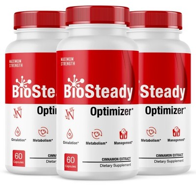 BioSteady Blood Health Support Dietary Supplement 180 Capsules Maximum Strength