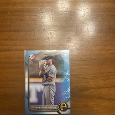 2022 Bowman Draft Thomas Harrington Sky Blue 1st Prospect #/499 Pirates