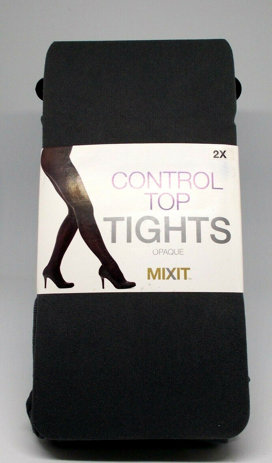JC PENNY Control Top Tights Mixit 