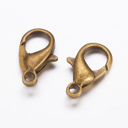 5-25x Parrot Claw Lobster Lobsters Clasps Hook Clip Toggle Alloy 10 -16mm - Picture 2 of 14