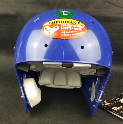 Casco calcio Schutt Youth DNA Recruit 2010 nuovo - blu royal *LEGGI* - Foto 1 di 12