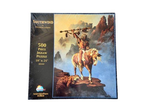 SunsOut 500 pc. Puzzle "South Wind" by Hermon Adams NEW, Sealed - Picture 1 of 4