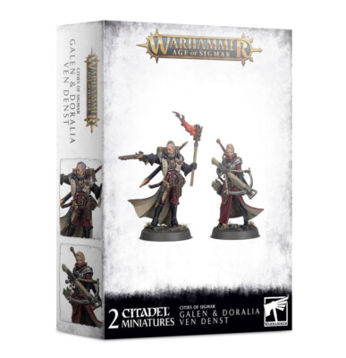Cities of Sigmar: Galen and Doralia Ven Denst - Warhammer Age of Sigmar 86-45