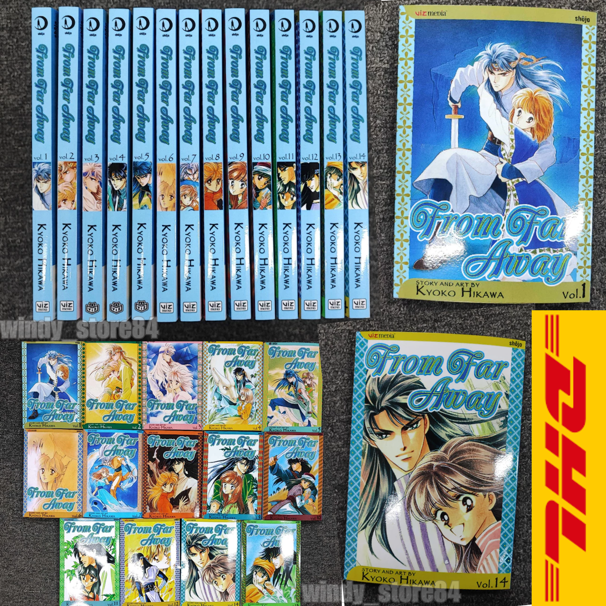 From Far Away Manga English Version Comics Full Set Volume 1-14 by
