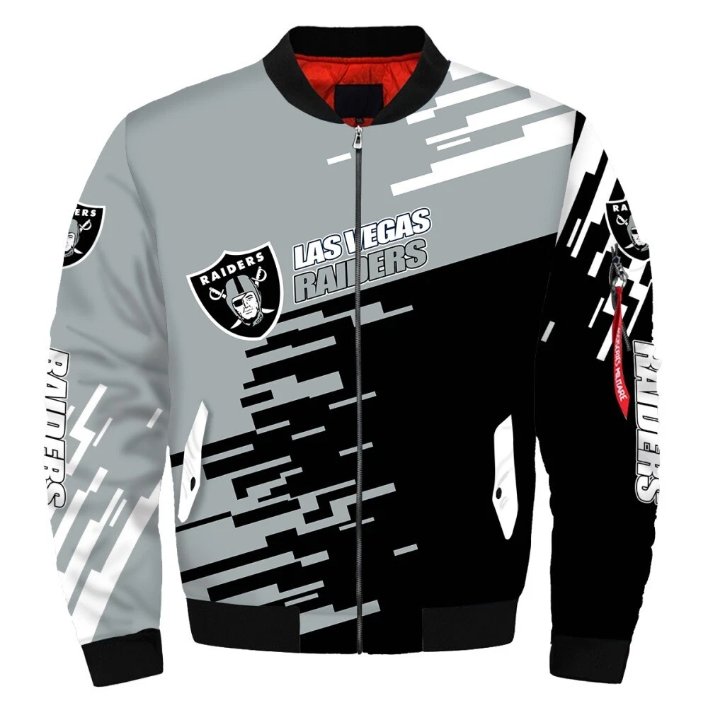 Las Vegas Raiders Men's Bomber Jacket