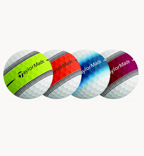 TaylorMade Golfball Tour Response Stripe 1 DZ (12 Stk.) Multi Farben - Bild 3 von 3