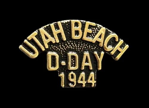 UTAH BEACH D-DAY 1944 WW2 Military NEW Hat Pin Army Marines Veterans WWII