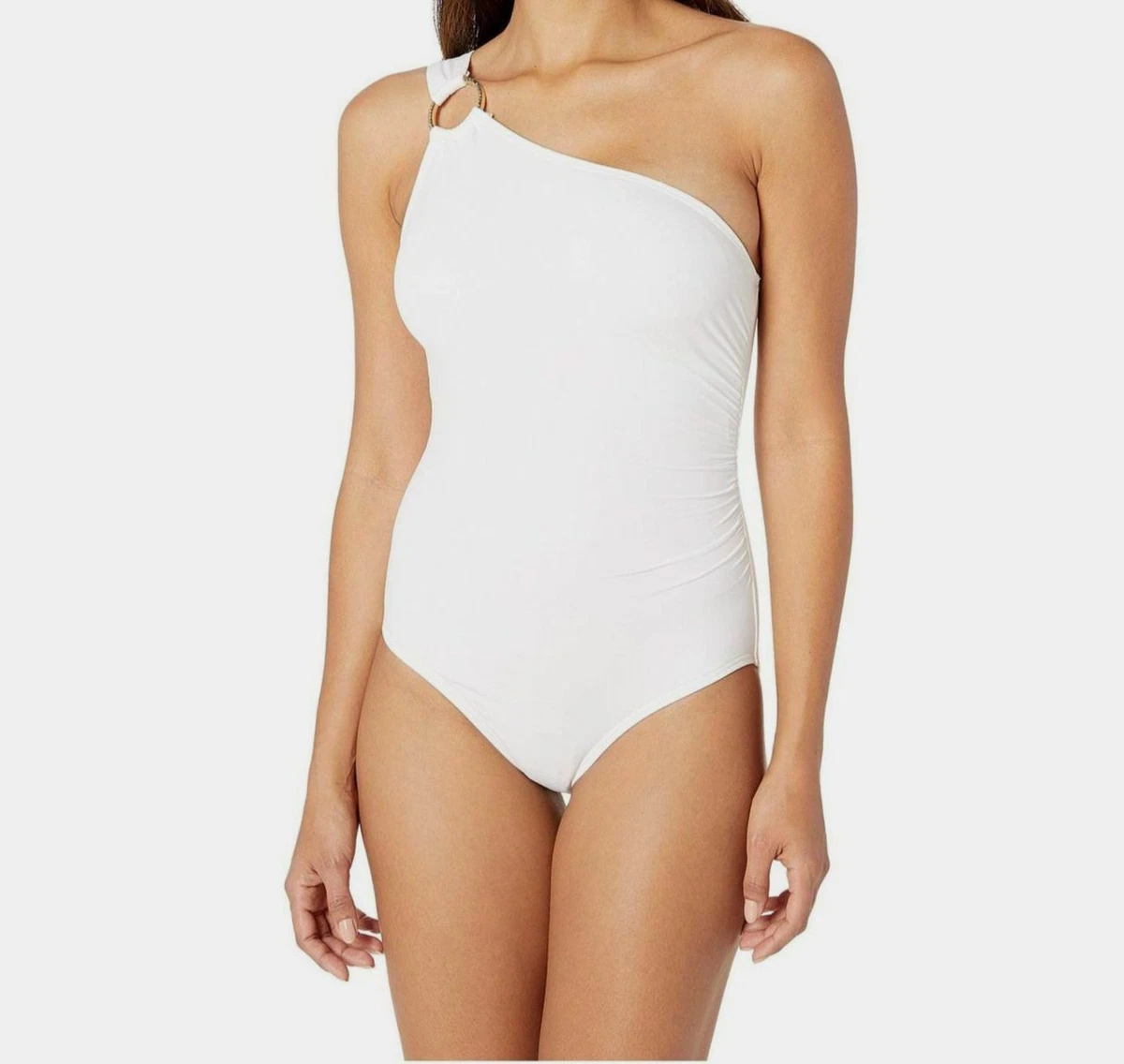 Michael kors on sale one shoulder swimsuit