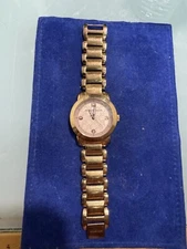 MICHAEL KORS ROSE GOLD STAINLESS STEEL LADIES WATCH MK3159 NEw BATTERY