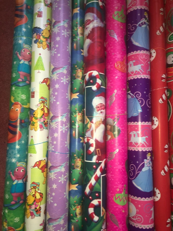 Vintage Christmas wrapping paper. 36" - 40" wide Your Choice Print - Image 4 of 4