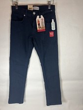 NWT Boys Size 12 Reg Levi's 511 Slim 26x27 Blue Jeans -Flex Stretch Waistband