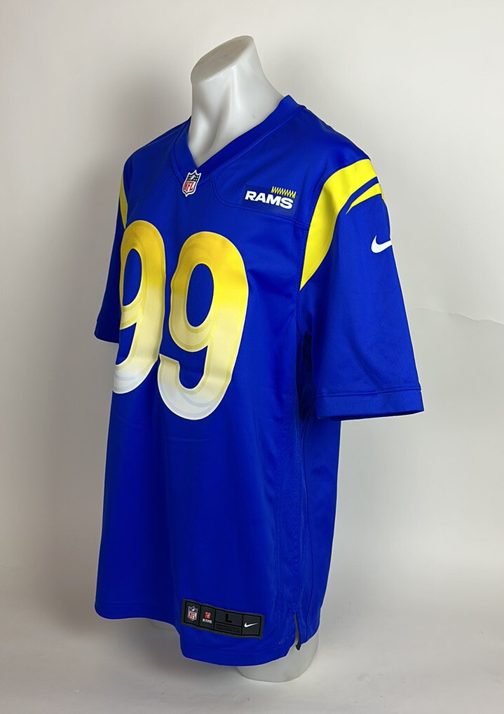 Aaron Donald #99 Los Angeles Rams NFL NIKE Blue Jersey Men's