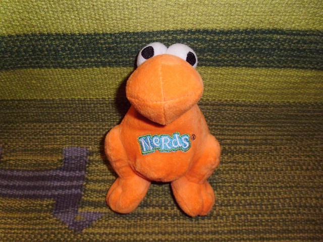 Orange Nerds candy plush toy stuffed soft Nestle 6