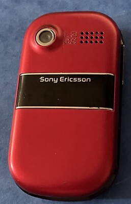 Seltenes Sony Ericsson Z320i Klapphandy rot