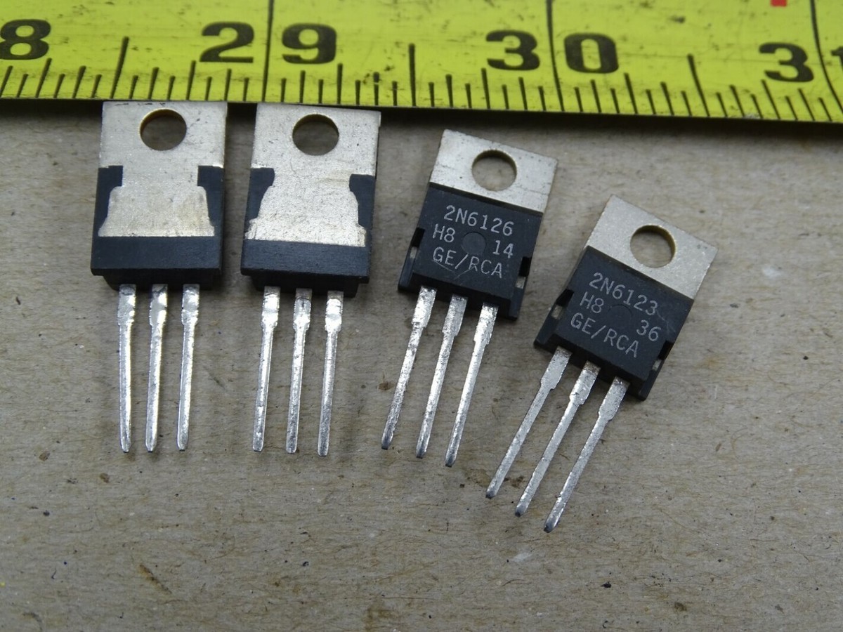 4) GE/RCA Transistor , 2N61216 | eBay