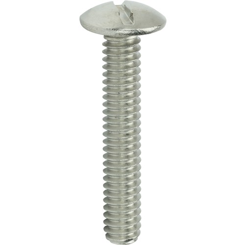 6-32 x 1/2" Slotted Truss Head Machine Screws Stainless Steel 18-8 Qty 2500 - Picture 3 of 6