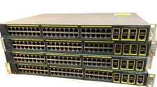 QTY 1 WS-C2960G-48TC-L CISCO CATALYST 2960 48 10/100 NETWORK SWITCH