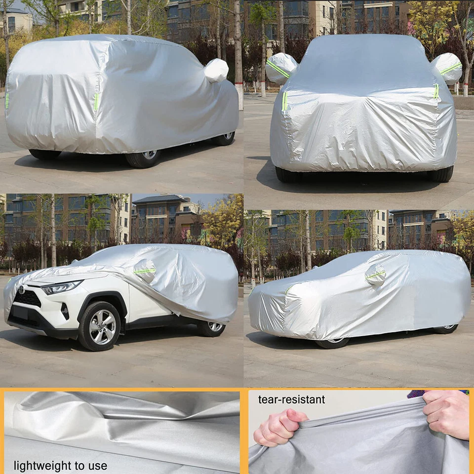 Cubierta de coche impermeable exterior a prueba de polvo protección UV para Jaguar F-PACE I-PACE Foto 2 de 4