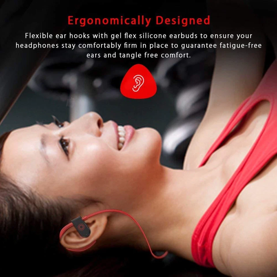 Fones de ouvido Bluetooth supra-auriculares, fones de ouvido sem fio dodocool esportivos, controle de toque,  - Imagem 4 de 4