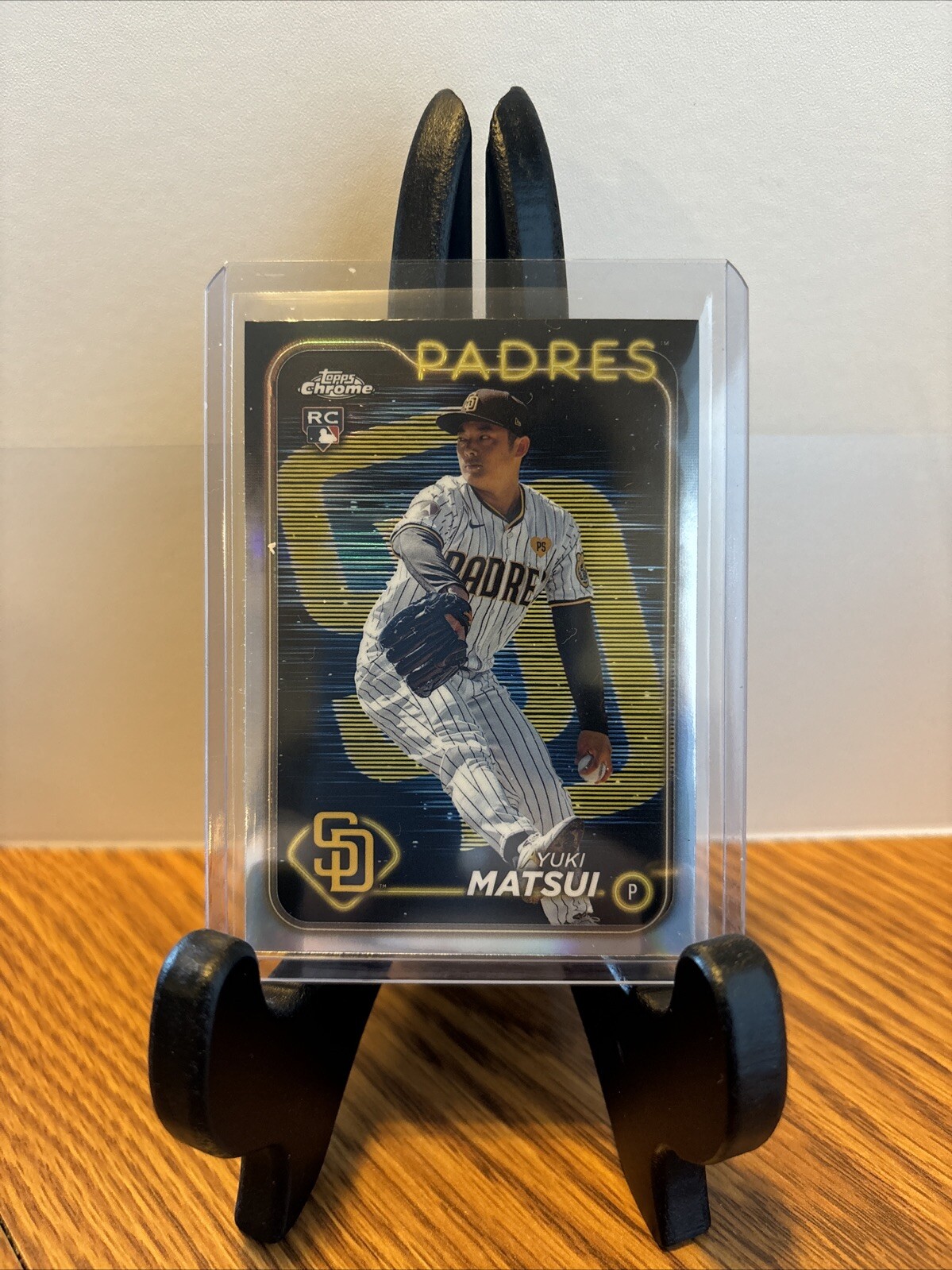 2024 Topps Chrome - Lightboard Logo Refractor #116 Yuki Matsui (RC)