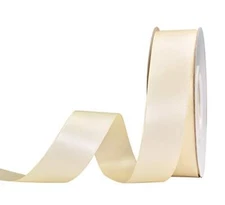 Double Face Satin Ribbon - 1 Inch 25 Yards for Gift Package WrappingFloral De...