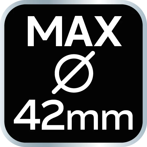 Bypassschere 665 mm, Reichweite bis 42 mm, Getriebe, Teleskopgriffe - Bild 3 von 4