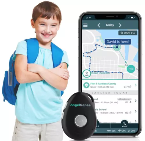 Personal GPS Tracker for Kids, Teen, Autism, Special Needs..,Dementia-2-Way Auto