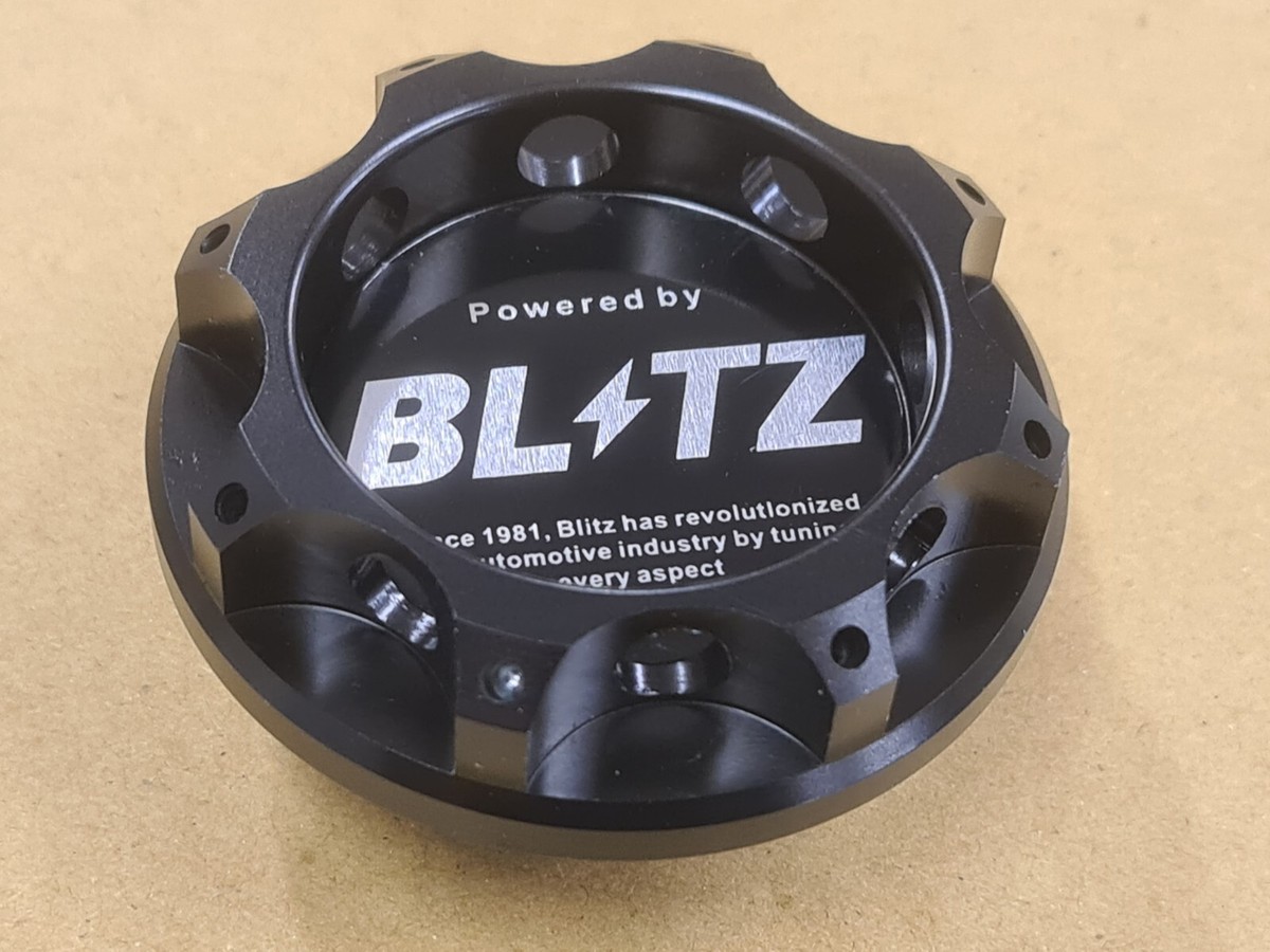 BLITZ Oil Filler Cap - BLACK - Fits Toyota - GR Yaris Corrola