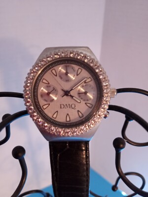 DMQ Stainless Steel Back Genuine Leather Band Watch DMQ DQ/4000 Genuine Leather Quartz Analog Women main image 3