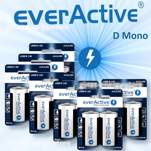 everActive Batterien Mignon Micro Baby Mono 9V A23 A27 AA AAA C D Auswahl - Afbeelding 11 van 18