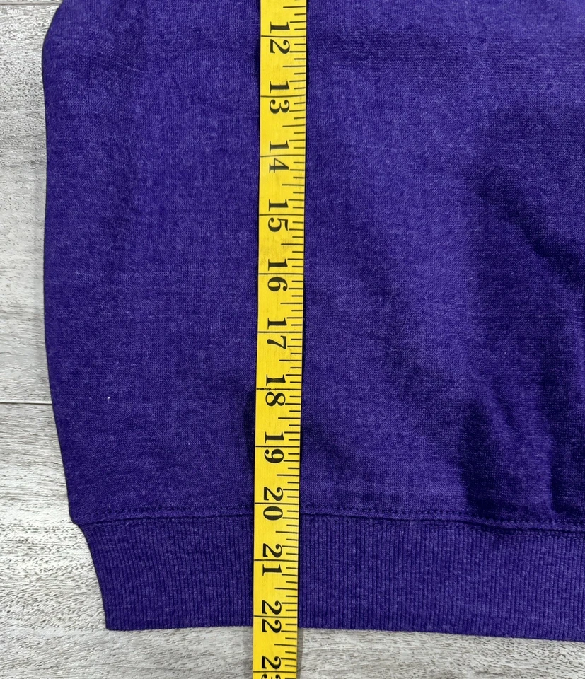 Youth Boys Colosseum Sports Northern Iowa Panthers Purple Sweater Size S (8-10) - Image 4 of 4