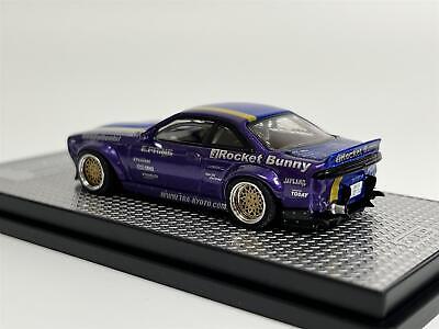 ミニカー KONAMI NISSAN SILVIA Nissan Silvia S14 Rocket Bunny Boss Tomonori Idekawa 1:64